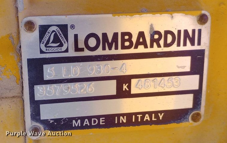 image for item DW0907 Morgen concrete pump trailer