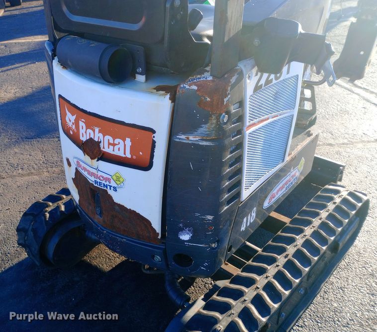 image for item DW0910 2017 Bobcat 418 mini excavator