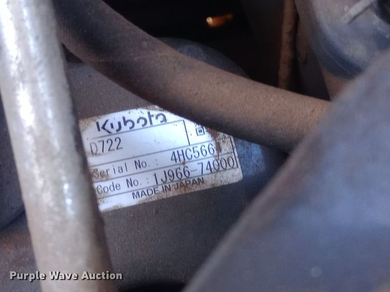 image for item DW0910 2017 Bobcat 418 mini excavator