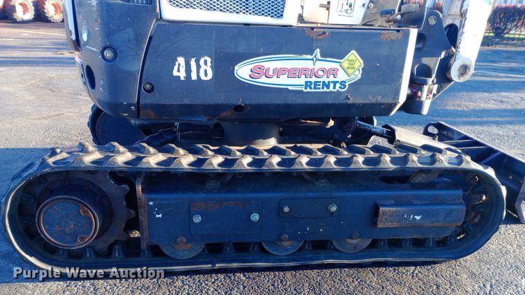 image for item DW0910 2017 Bobcat 418 mini excavator