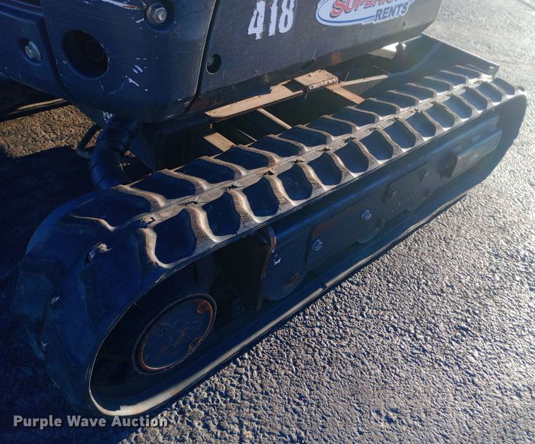 image for item DW0910 2017 Bobcat 418 mini excavator