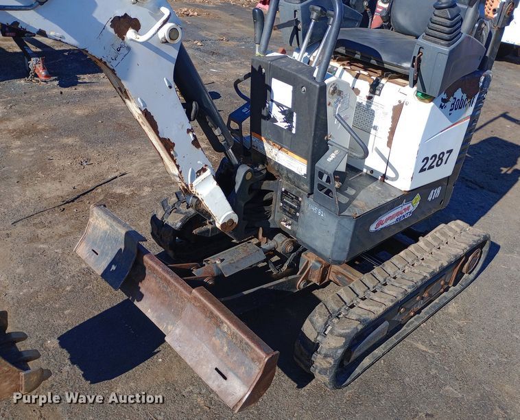 image for item DW0911 2017 Bobcat 418 mini excavator