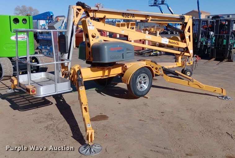 image for item DW0913 2017 Houlotte 4527A boom lift