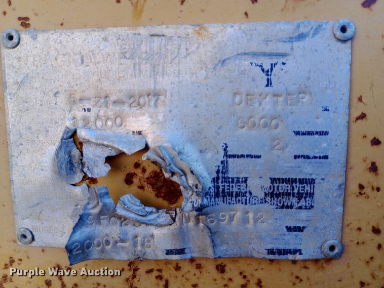 image for item DW0917 2017 Region Welding equipment trailer