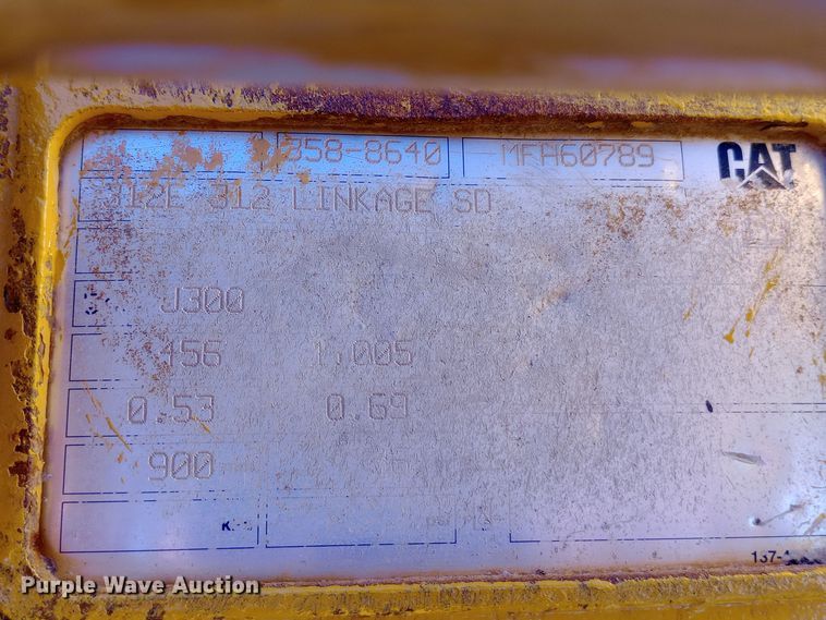 image for item DW0919 Caterpillar  excavator bucket