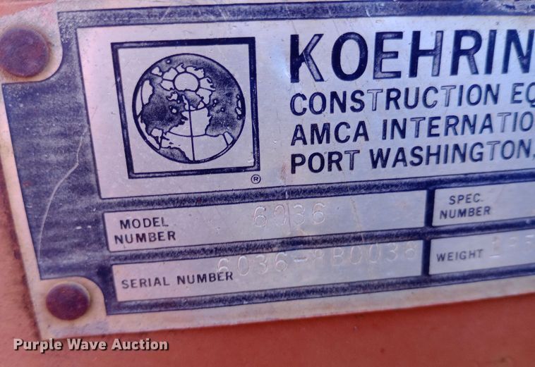 image for item DW0971 Skytrak 6036 telehandler