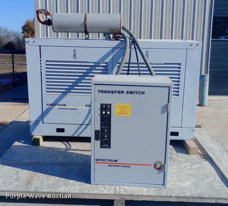 image for item DW0977 Spectrum 20GS generator