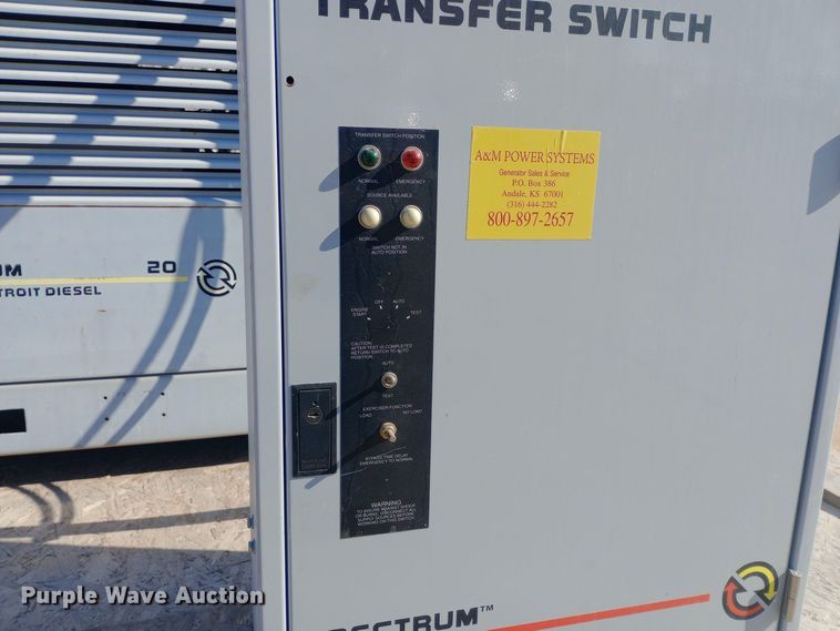 image for item DW0977 Spectrum 20GS generator