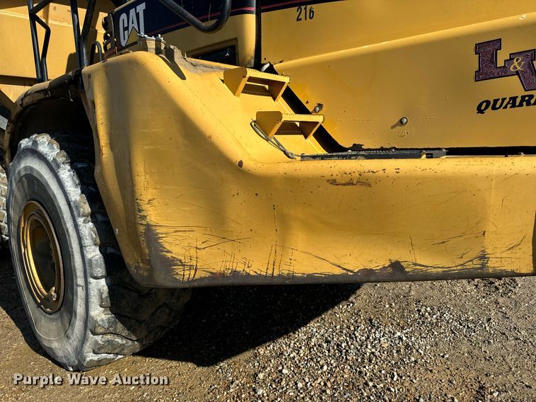 image for item DW2418 2004 Caterpillar 740 articulated haul truck