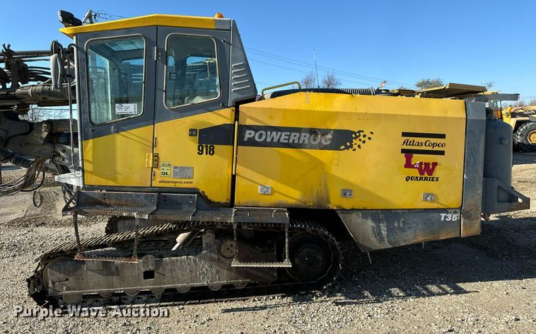 image for item DW2424 2011 Atlas Copco PowerROC T35 surface drilling rig
