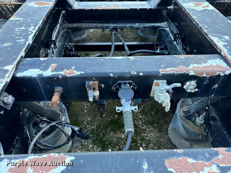 image for item DW2426 1995 Trail King Lowboy equipment trailer