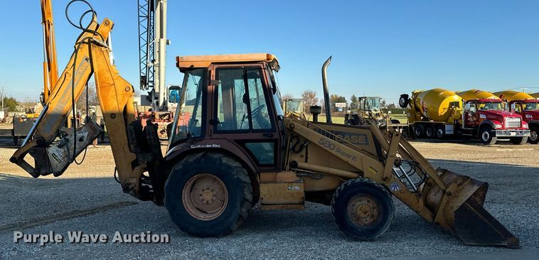 image for item DW2429 1991 Case 580 Super K backhoe