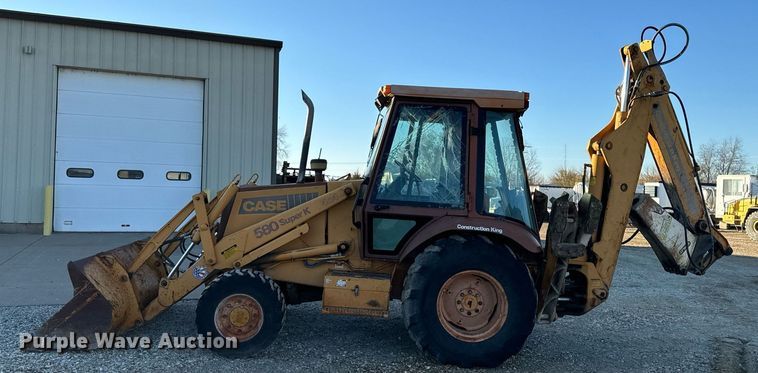 image for item DW2429 1991 Case 580 Super K backhoe