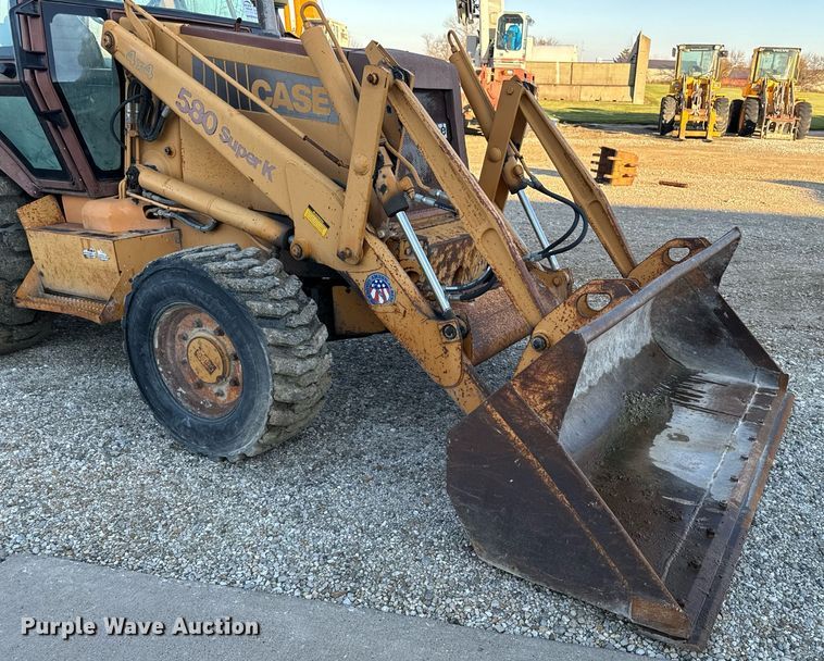 image for item DW2429 1991 Case 580 Super K backhoe