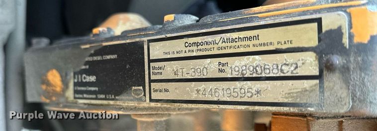 image for item DW2429 1991 Case 580 Super K backhoe