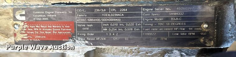 image for item DW2443 2001 Ingersoll Rand DD-110HF double drum vibratory roller