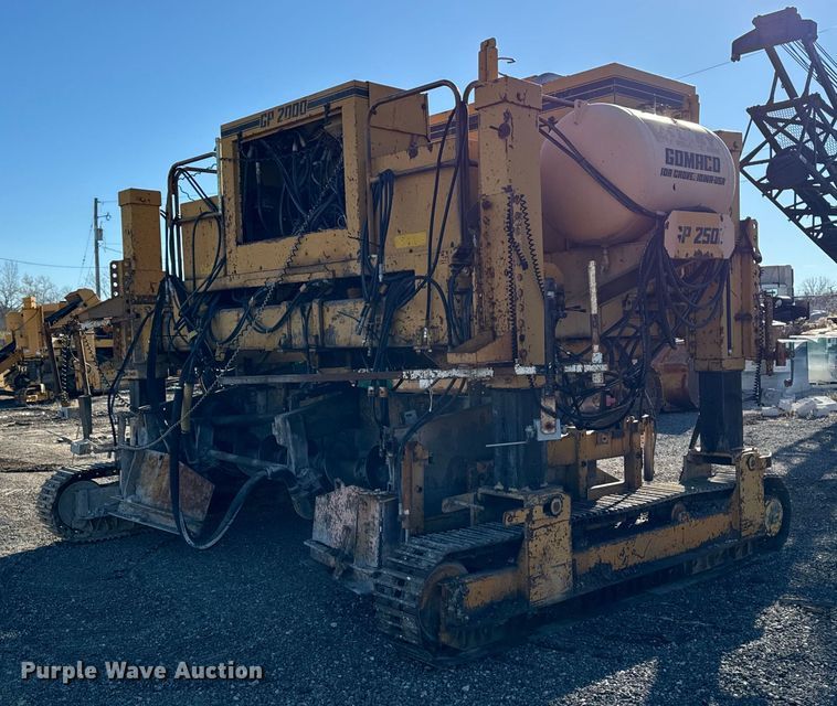image for item DW2444 1987 Gomaco GP-2000 slip form paver