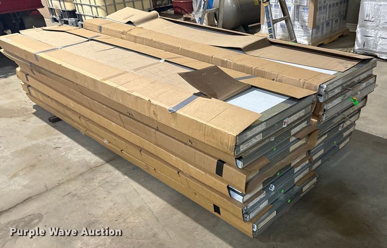 image for item DX3807 (24) 10' x 2' garage door panels 