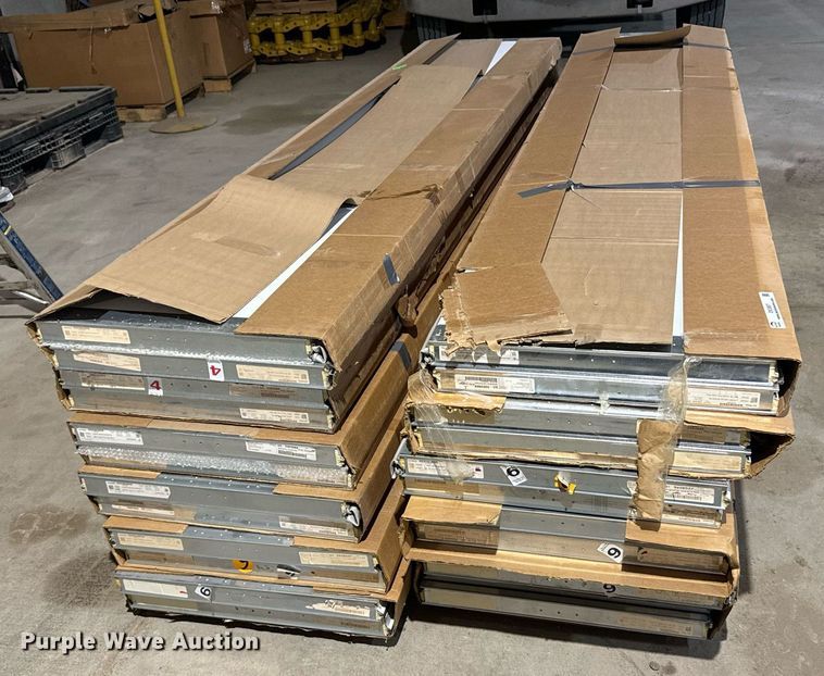 image for item DX3807 (24) 10' x 2' garage door panels 