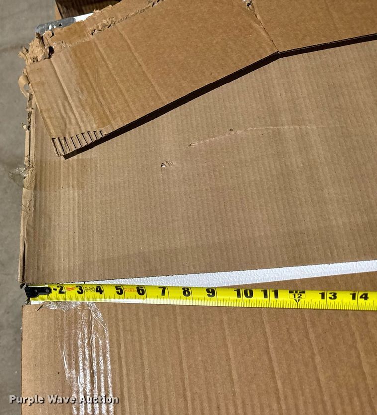 image for item DX3807 (24) 10' x 2' garage door panels 