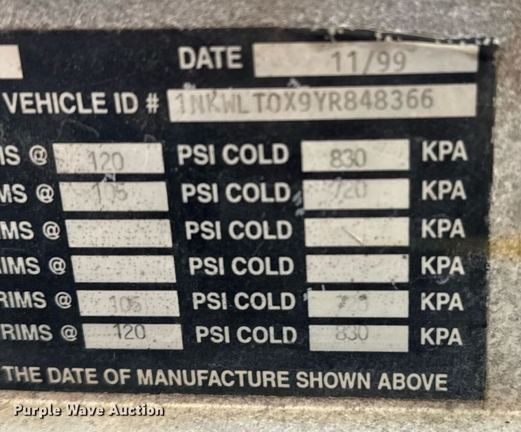 image for item DX3810 2000 Kenworth W900 ready mix truck