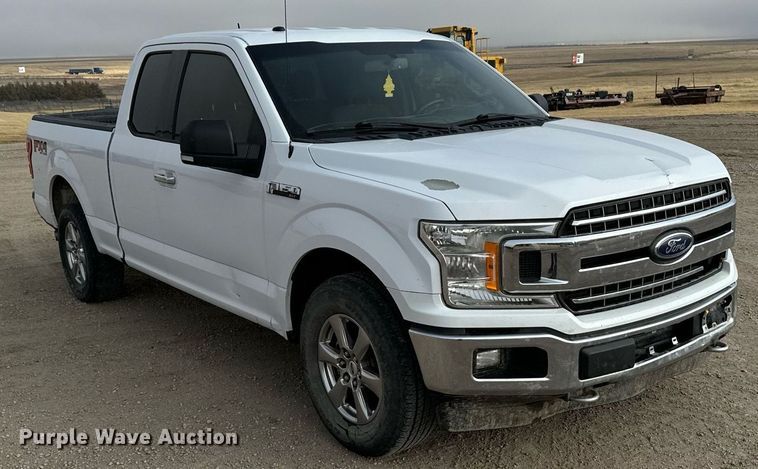 image for item DX3811 2018 Ford F150 SuperCab pickup truck