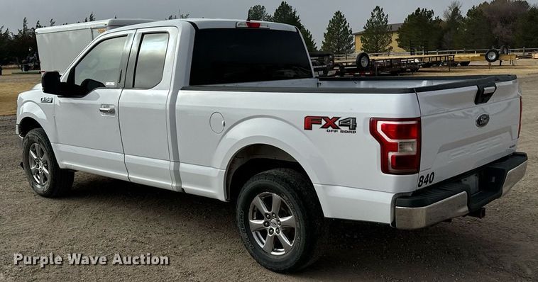 image for item DX3811 2018 Ford F150 SuperCab pickup truck
