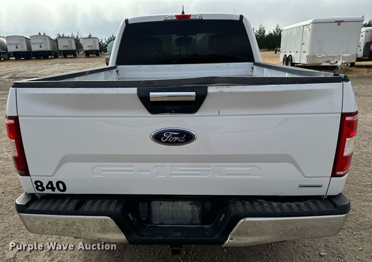 image for item DX3811 2018 Ford F150 SuperCab pickup truck