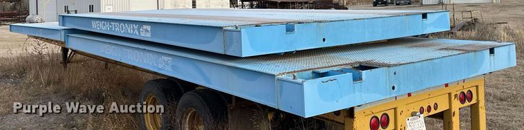 image for item DX3850 Weigh-Tronix BMS 7011-100T truck scale