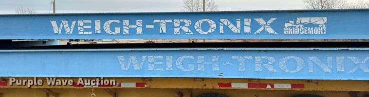 image for item DX3850 Weigh-Tronix BMS 7011-100T truck scale