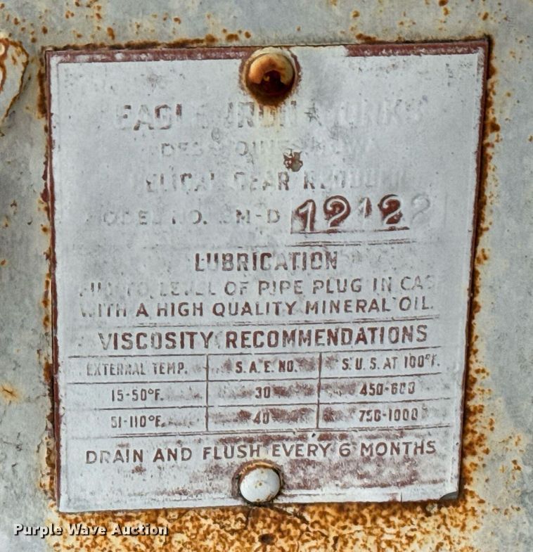 image for item DX3857 Eagle Iron Works sand screw