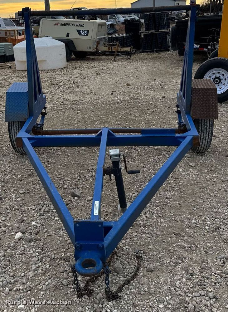 image for item DX3913 Shop built reel trailer