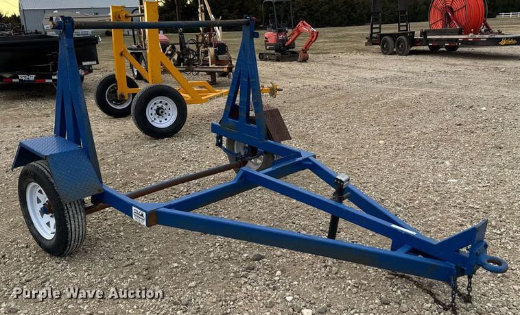 image for item DX3913 Shop built reel trailer