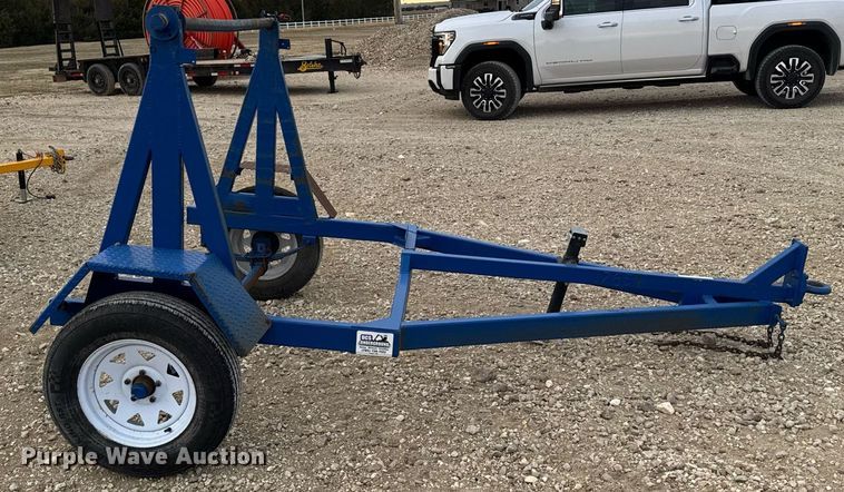image for item DX3913 Shop built reel trailer