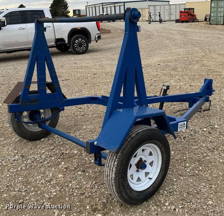 image for item DX3913 Shop built reel trailer