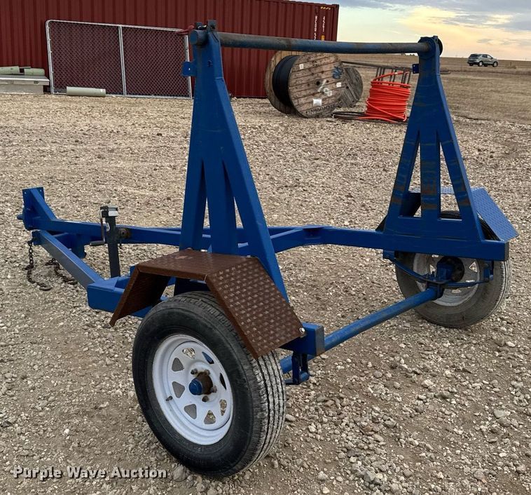 image for item DX3913 Shop built reel trailer