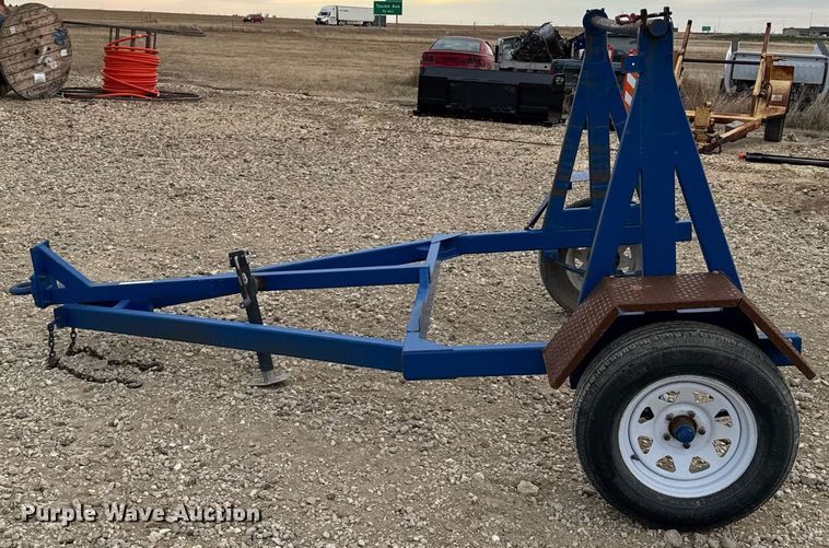 image for item DX3913 Shop built reel trailer