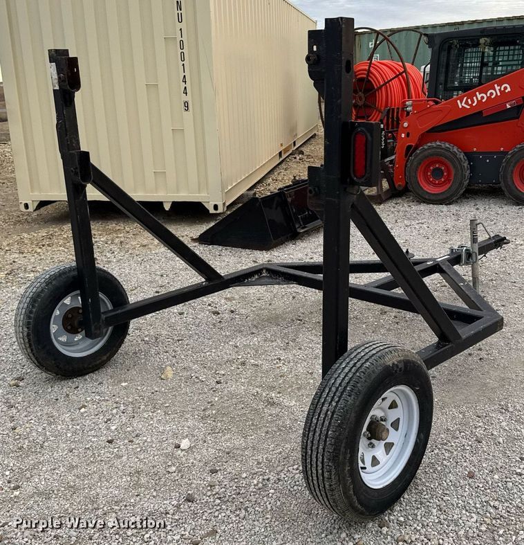 image for item DX3914 Shop built reel trailer