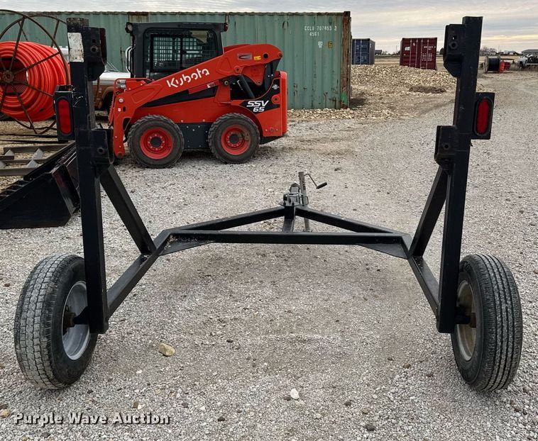 image for item DX3914 Shop built reel trailer