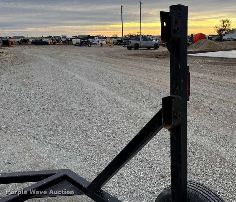 image for item DX3914 Shop built reel trailer