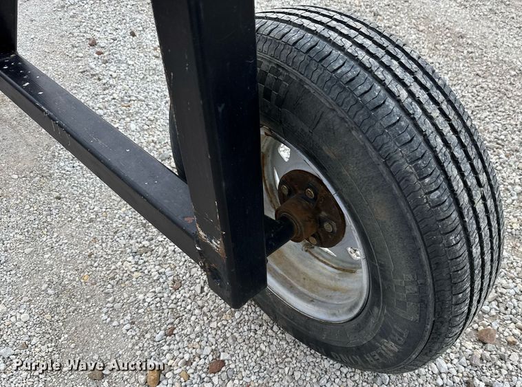 image for item DX3914 Shop built reel trailer