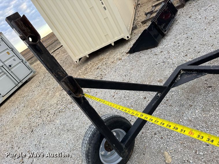 image for item DX3914 Shop built reel trailer