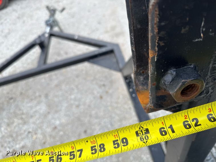 image for item DX3914 Shop built reel trailer