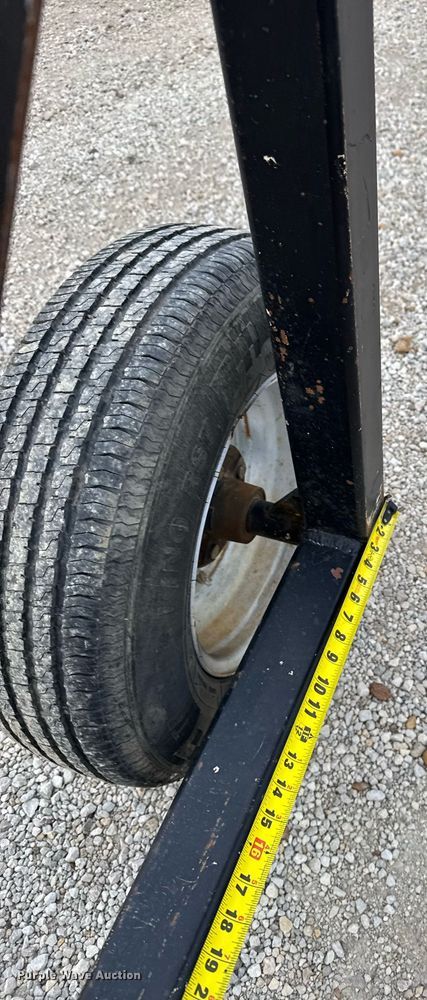 image for item DX3914 Shop built reel trailer