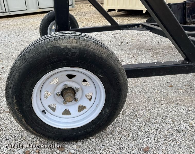 image for item DX3914 Shop built reel trailer