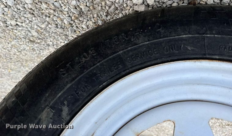 image for item DX3914 Shop built reel trailer