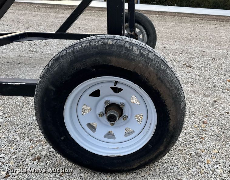 image for item DX3914 Shop built reel trailer