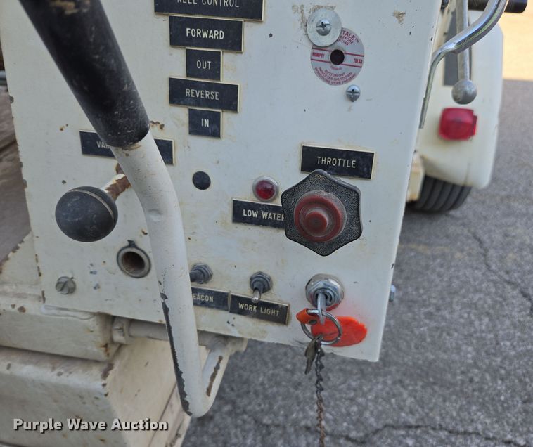 image for item EE7968 2001 Sewer Equipment sewer jetter trailer