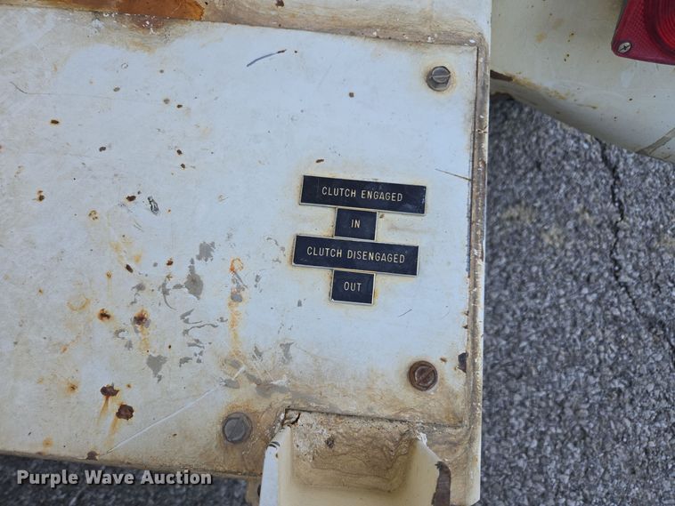 image for item EE7968 2001 Sewer Equipment sewer jetter trailer