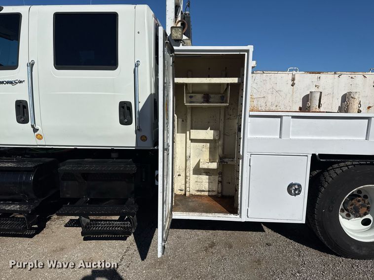 image for item EG2277 2008 International 7500 Crew Cab crane truck